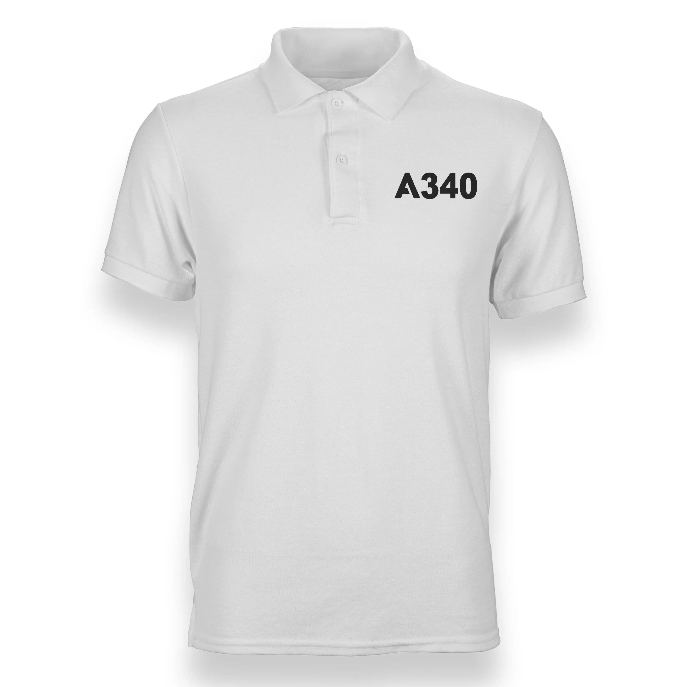A340 Flat Text Designed "WOMEN" Polo T-Shirts - Image 24