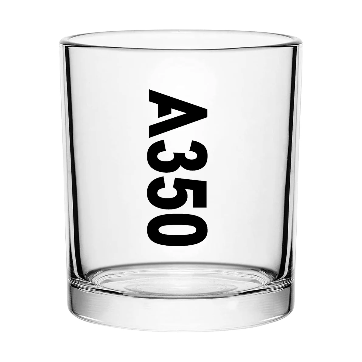 A350 Text Designed Special Whiskey Glasses - Image 2