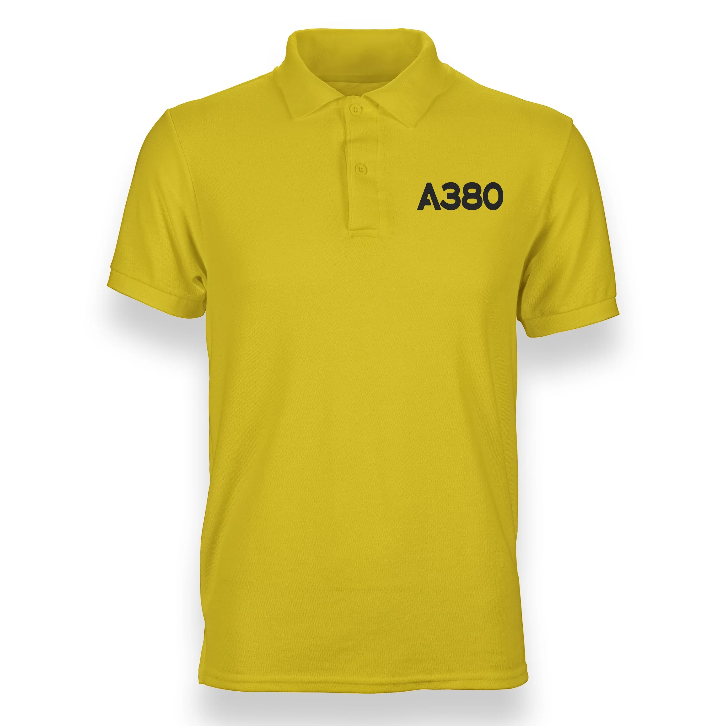 A380 Flat Text Designed "WOMEN" Polo T-Shirts - Image 20