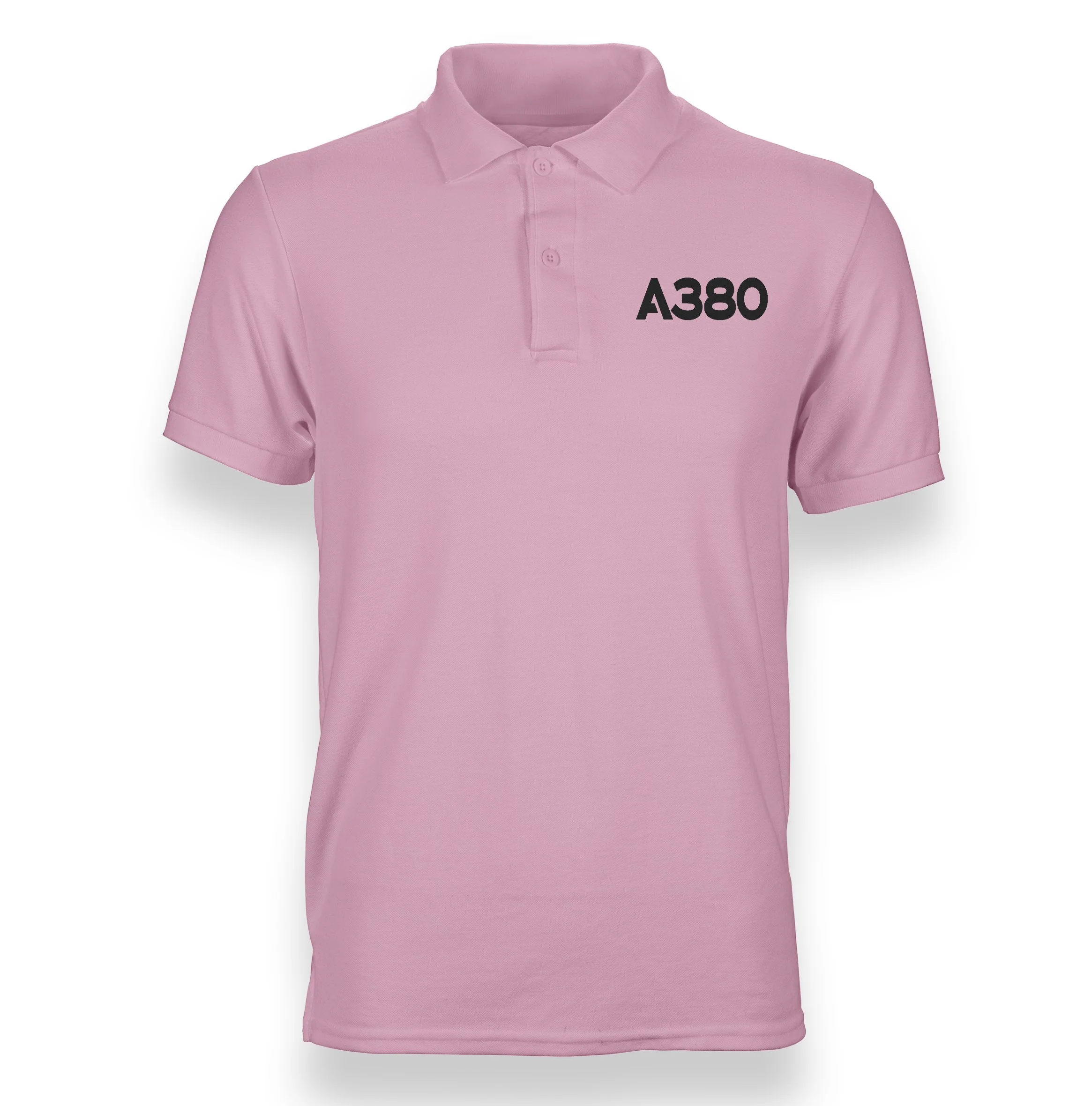 A380 Flat Text Designed "WOMEN" Polo T-Shirts - Image 22