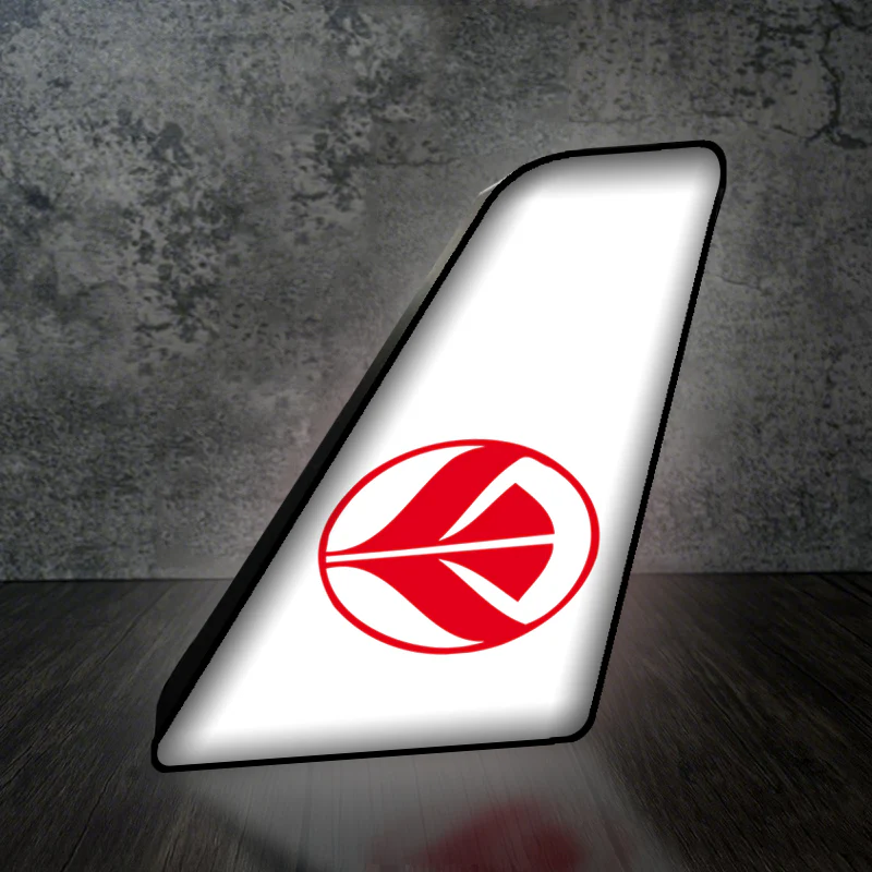 Air Algerie Designed Led Aircraft Tail & 3D Lamp