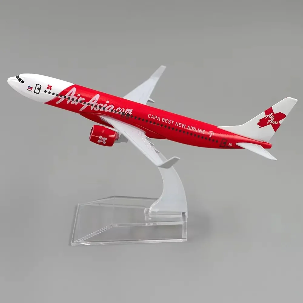 Air Asia Airlines Airbus A340 Airplane Model (16CM) - Image 4