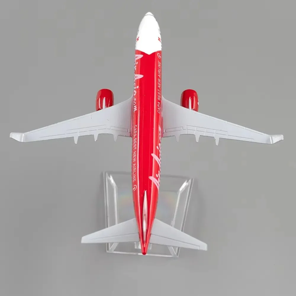 Air Asia Airlines Airbus A340 Airplane Model (16CM) - Image 6
