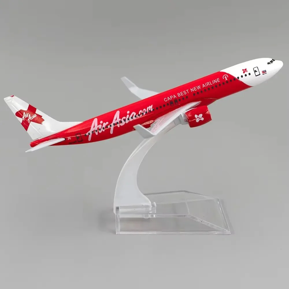 Air Asia Airlines Airbus A340 Airplane Model (16CM) - Image 7