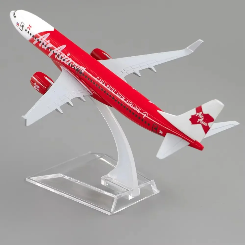 Air Asia Airlines Airbus A340 Airplane Model (16CM) - Image 8