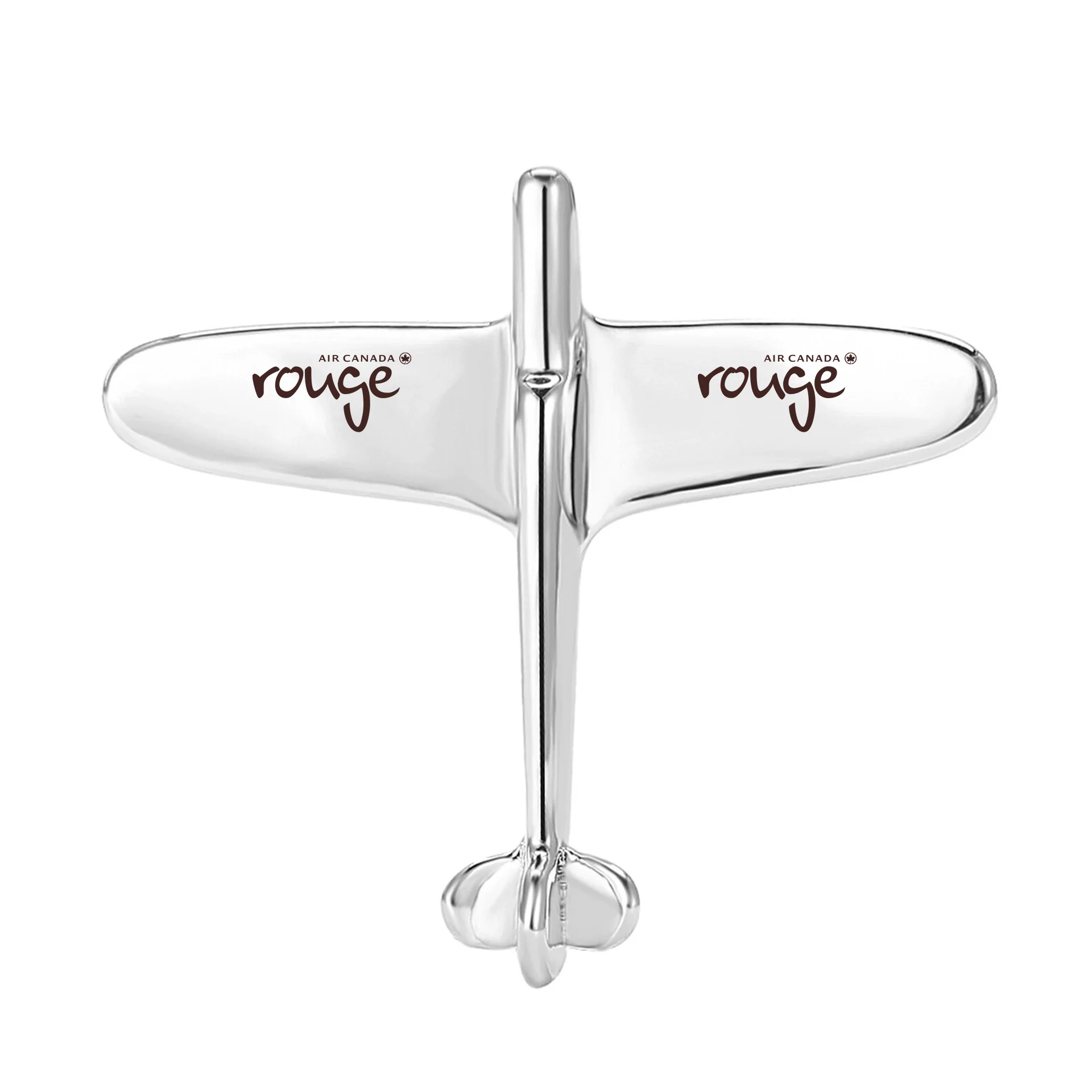 Air Canada rouge Airlines Designed Airplane Shape Brooches - Image 3