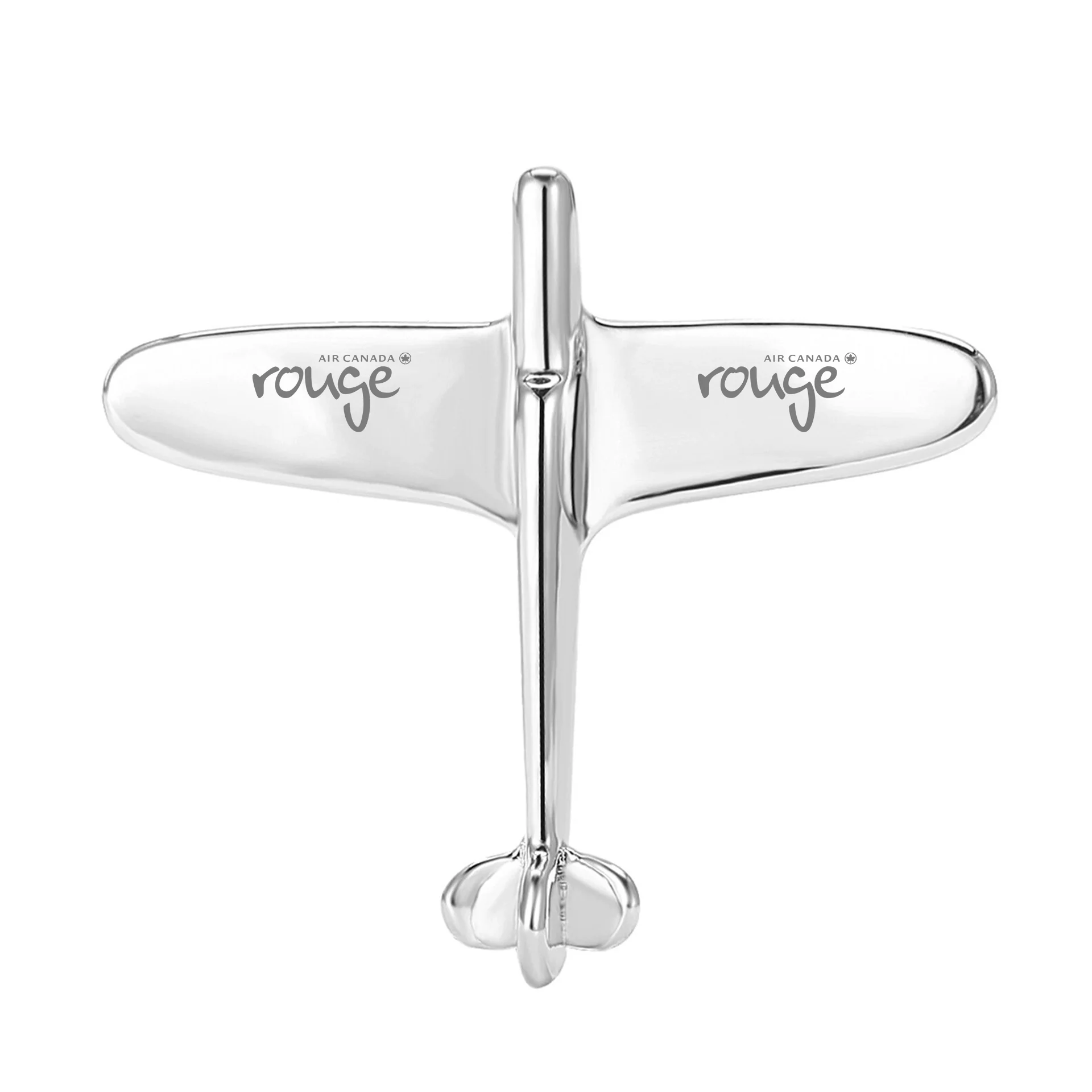 Air Canada rouge Airlines Designed Airplane Shape Brooches - Image 4
