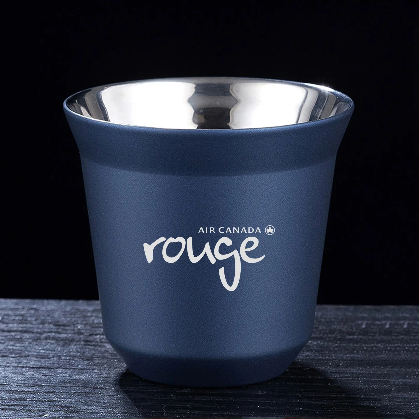 Air Canada rouge Airlines Designed Double Wall Stainless Steel Coffee Mugs - Image 4