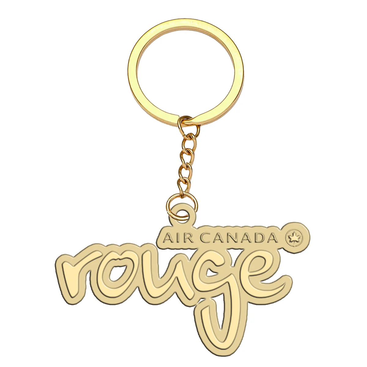 Air Canada rouge Airlines Designed Hollow Key Chains