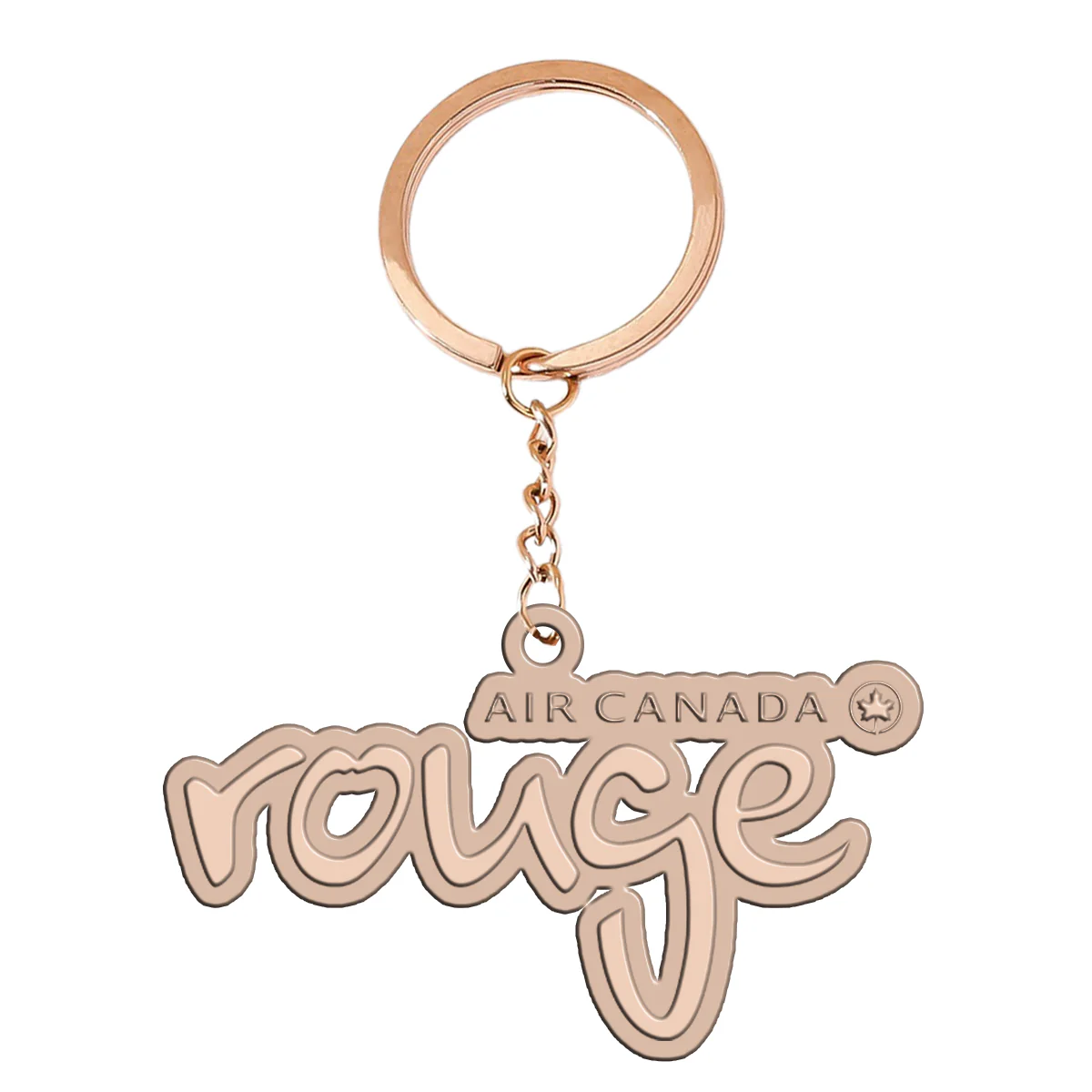 Air Canada rouge Airlines Designed Hollow Key Chains - Image 3