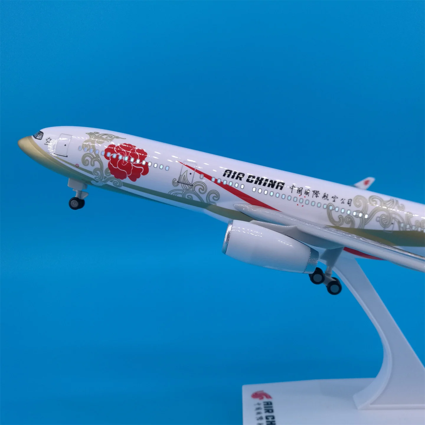 Air China Zijin Airbus A330 Airplane Model (1/200 Scale - 30CM) - Image 3