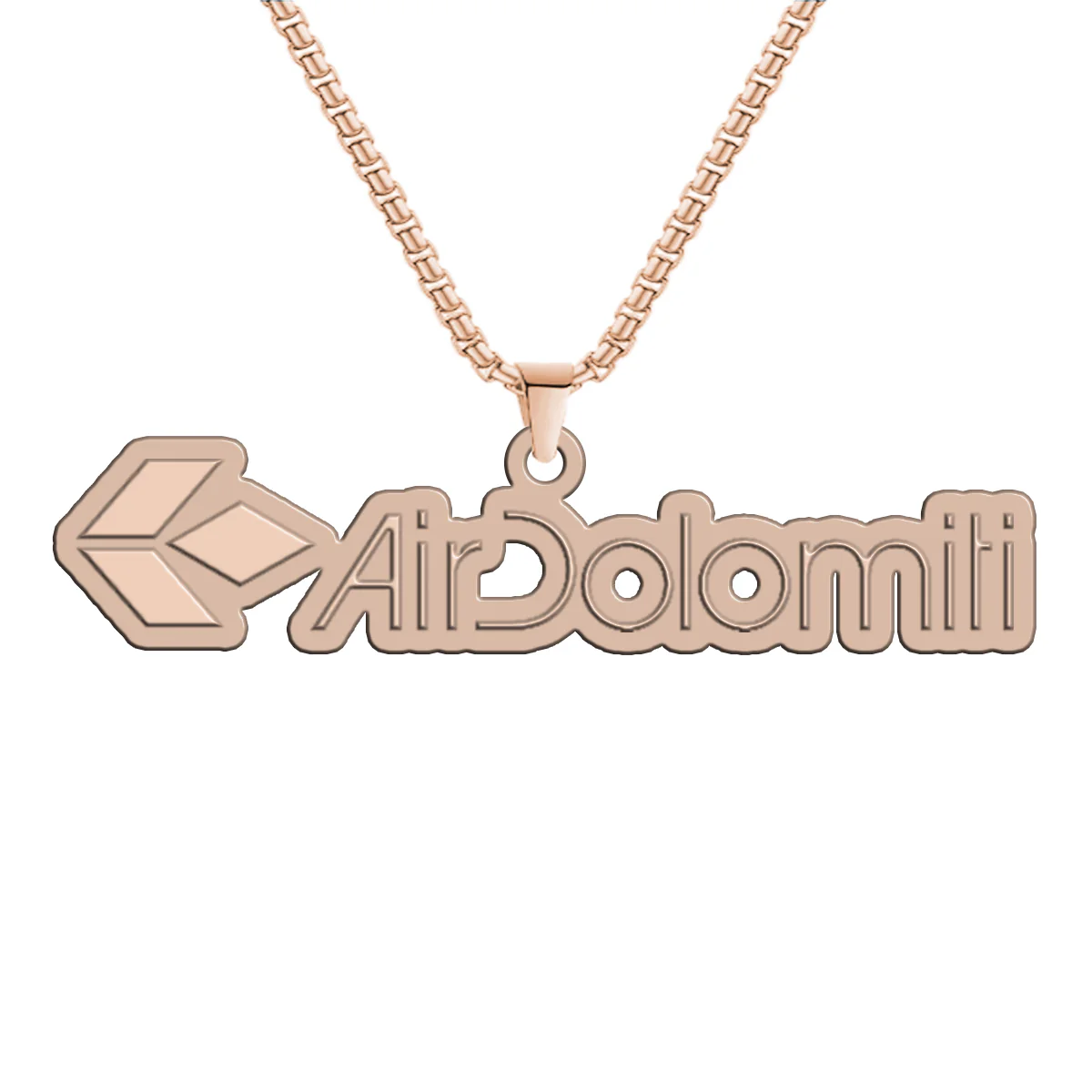 Air Dolomiti  Airlines Designed Hollow Necklace - Image 3