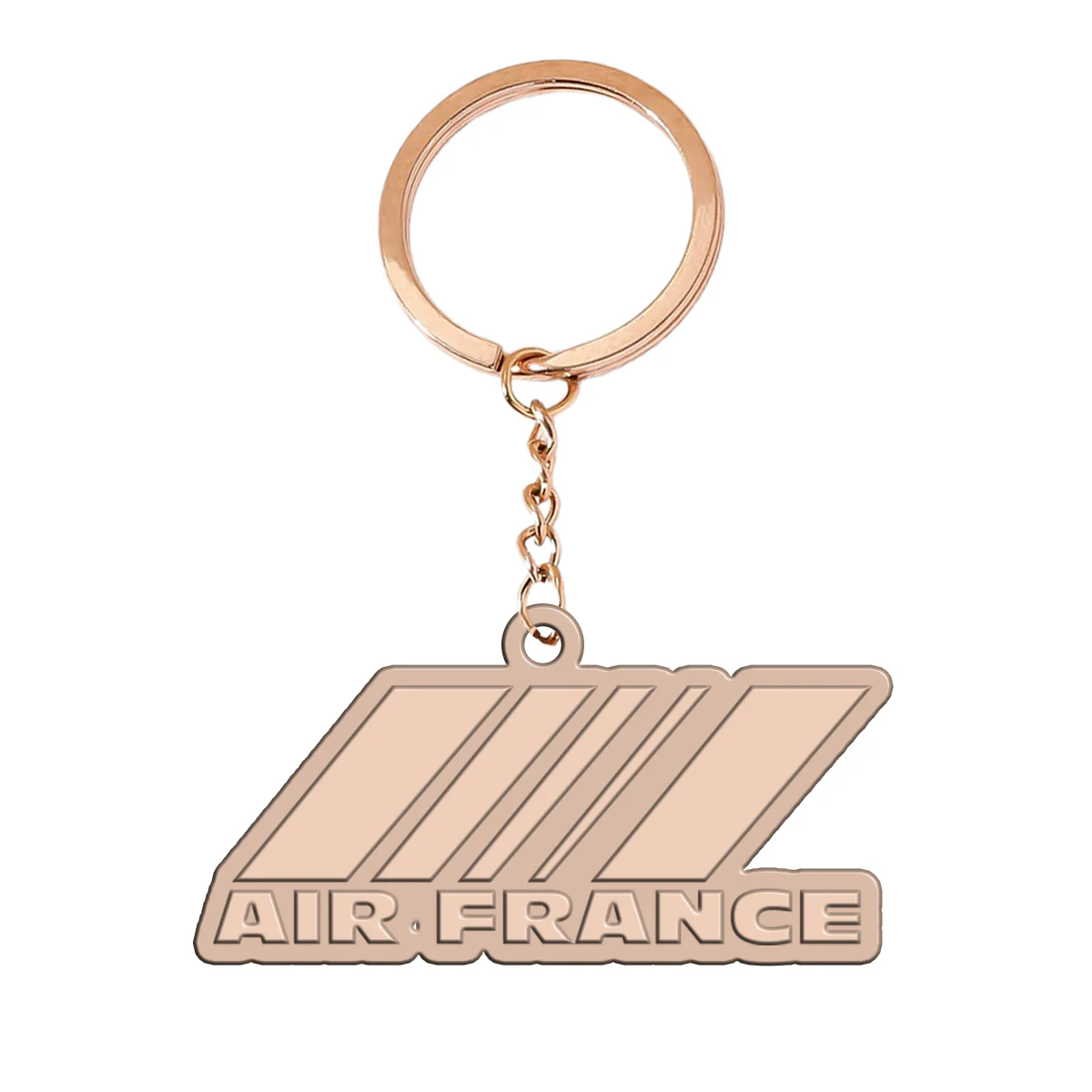 Air France Airlines Designed Hollow Key Chains - Image 3