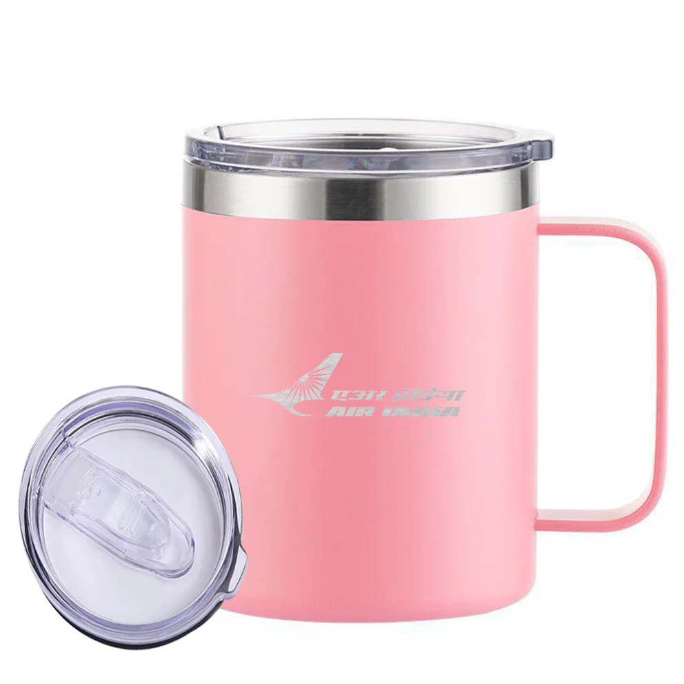 Air India Airlines Designed Stainless Steel Laser Engraved Mugs - Image 12
