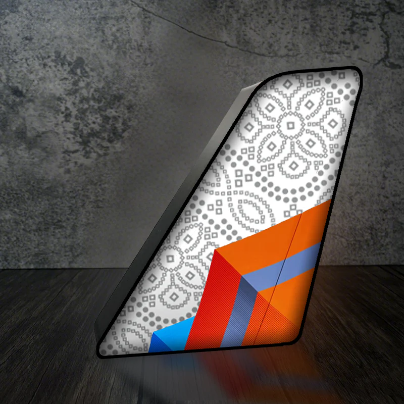 Air India Express Designed Led Aircraft Tail & 3D Lamp