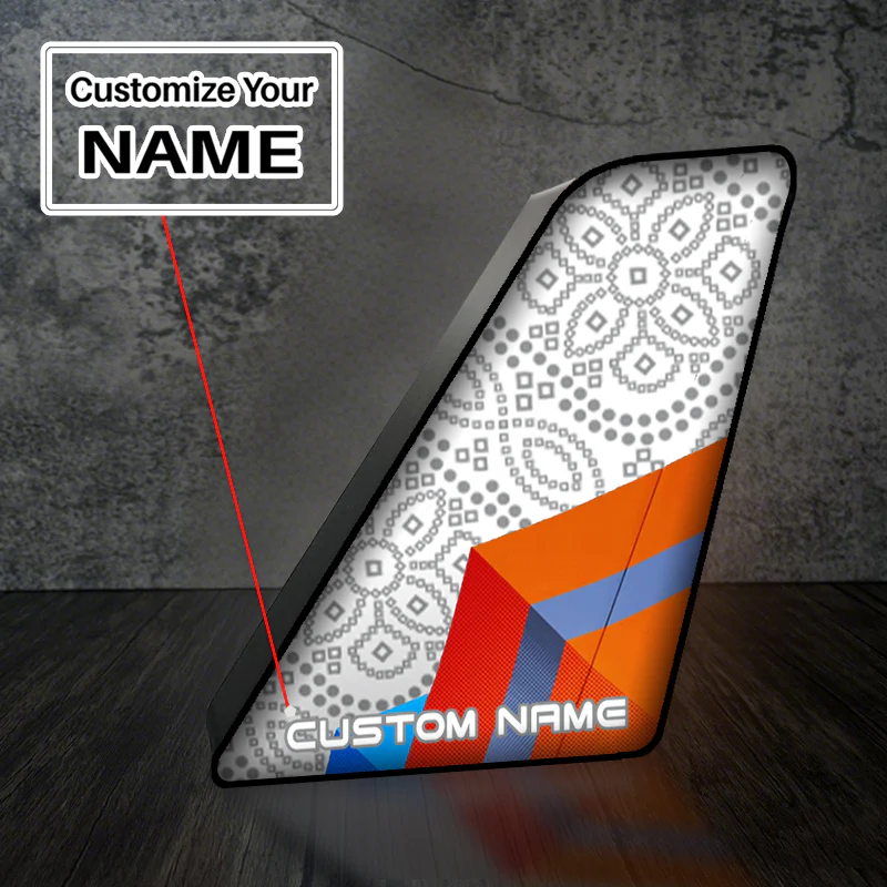 Air India Express Designed Led Aircraft Tail & 3D Lamp - Image 2