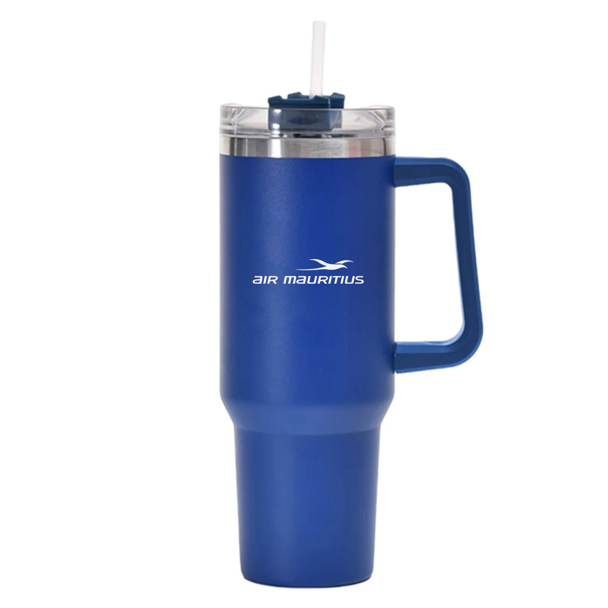 Air Mauritius Airlines Designed 40oz Stainless Steel Car Mug With Holder - Image 4