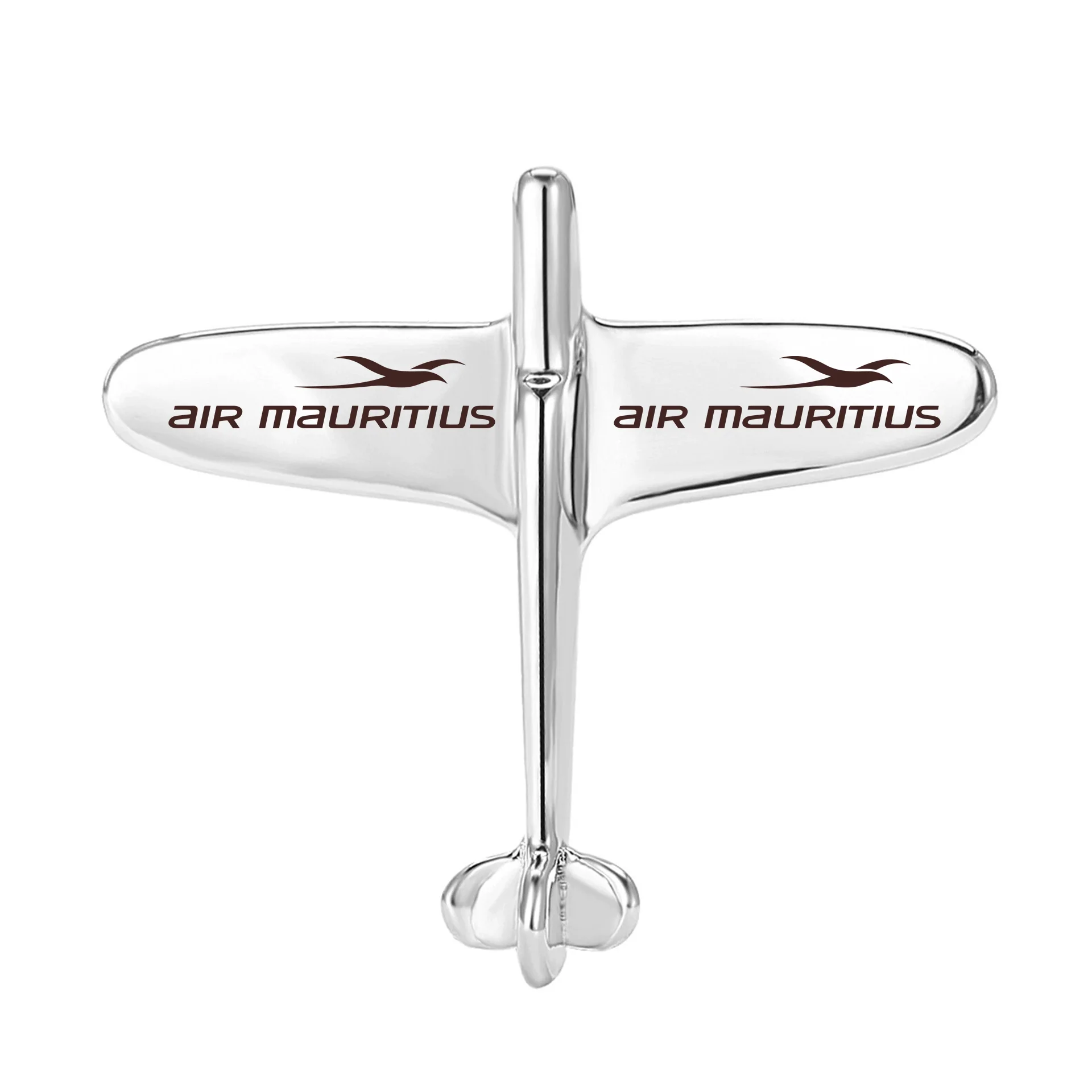 Air Mauritius Airlines Designed Airplane Shape Brooches - Image 3