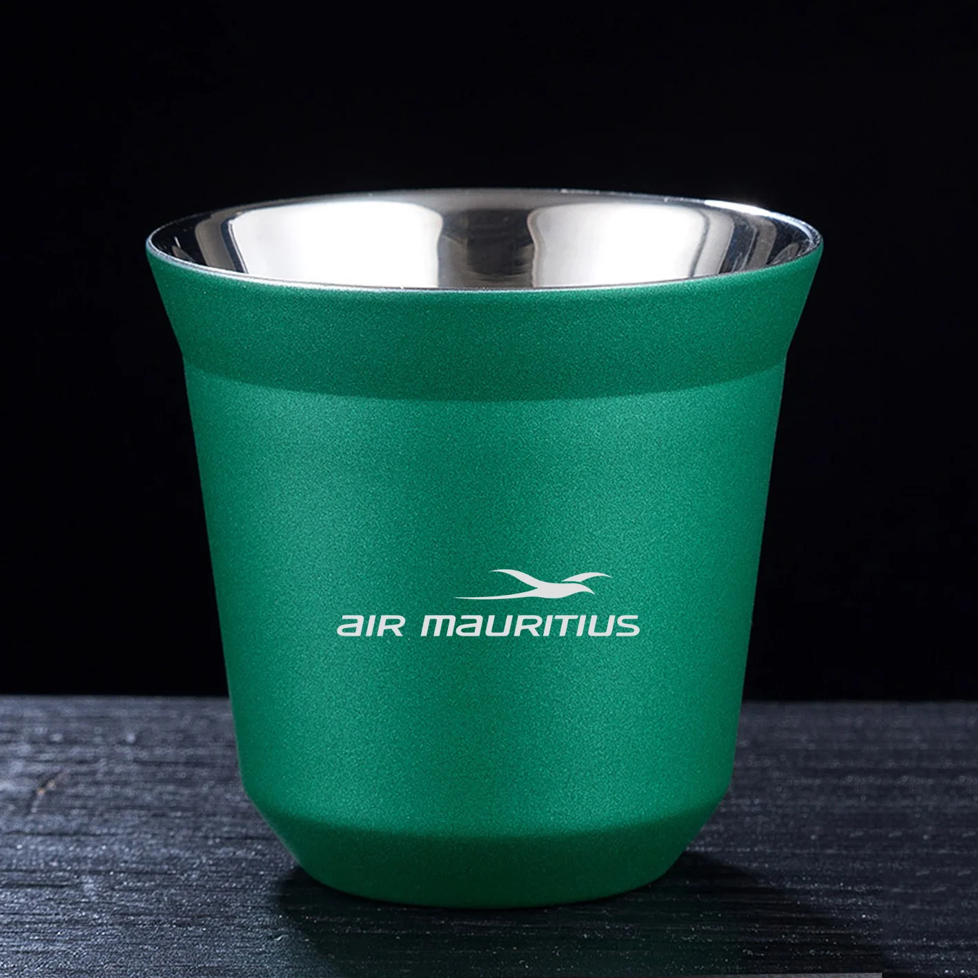 Air Mauritius Airlines Designed Double Wall Stainless Steel Coffee Mugs - Image 14