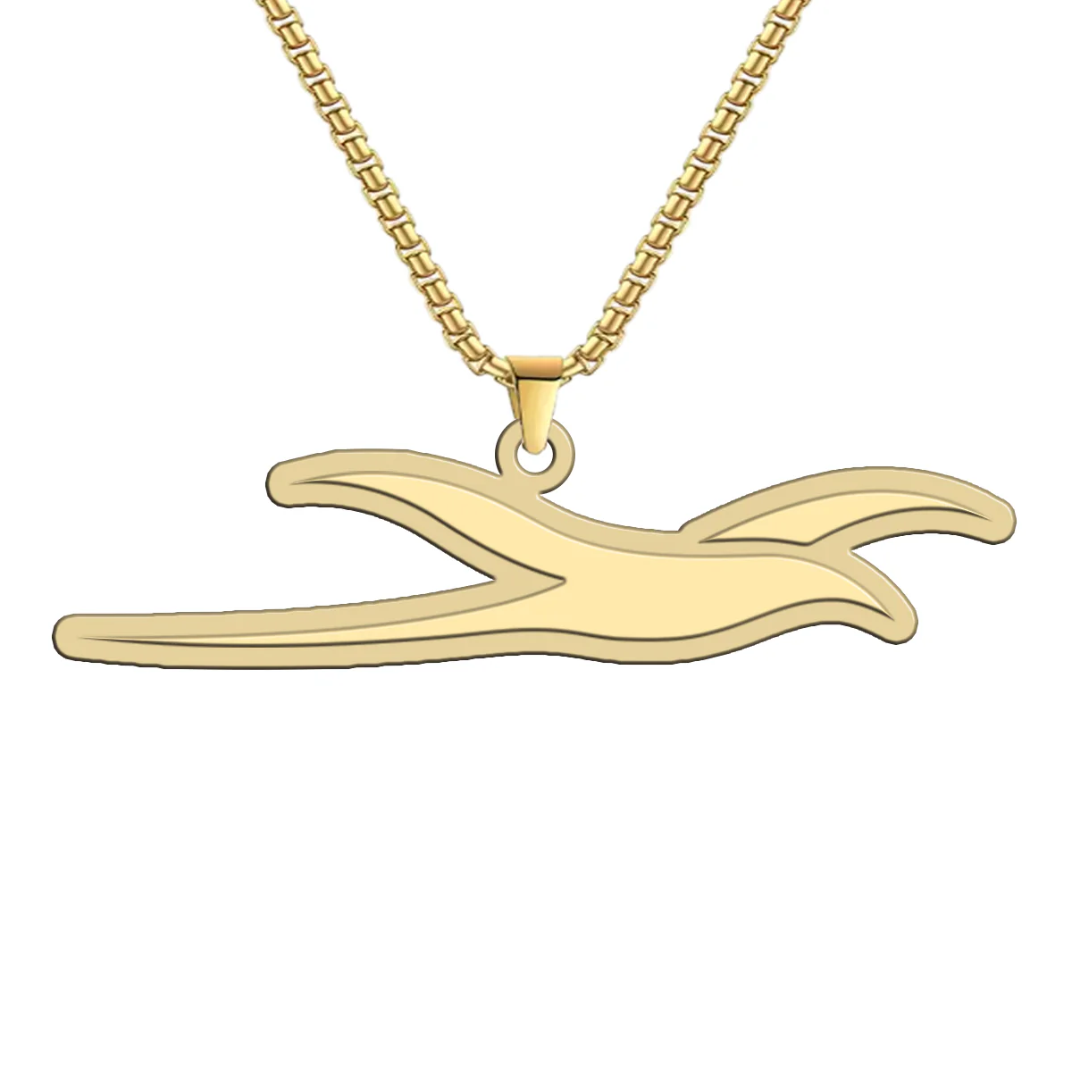 Air Mauritius Airlines Designed Hollow Necklace