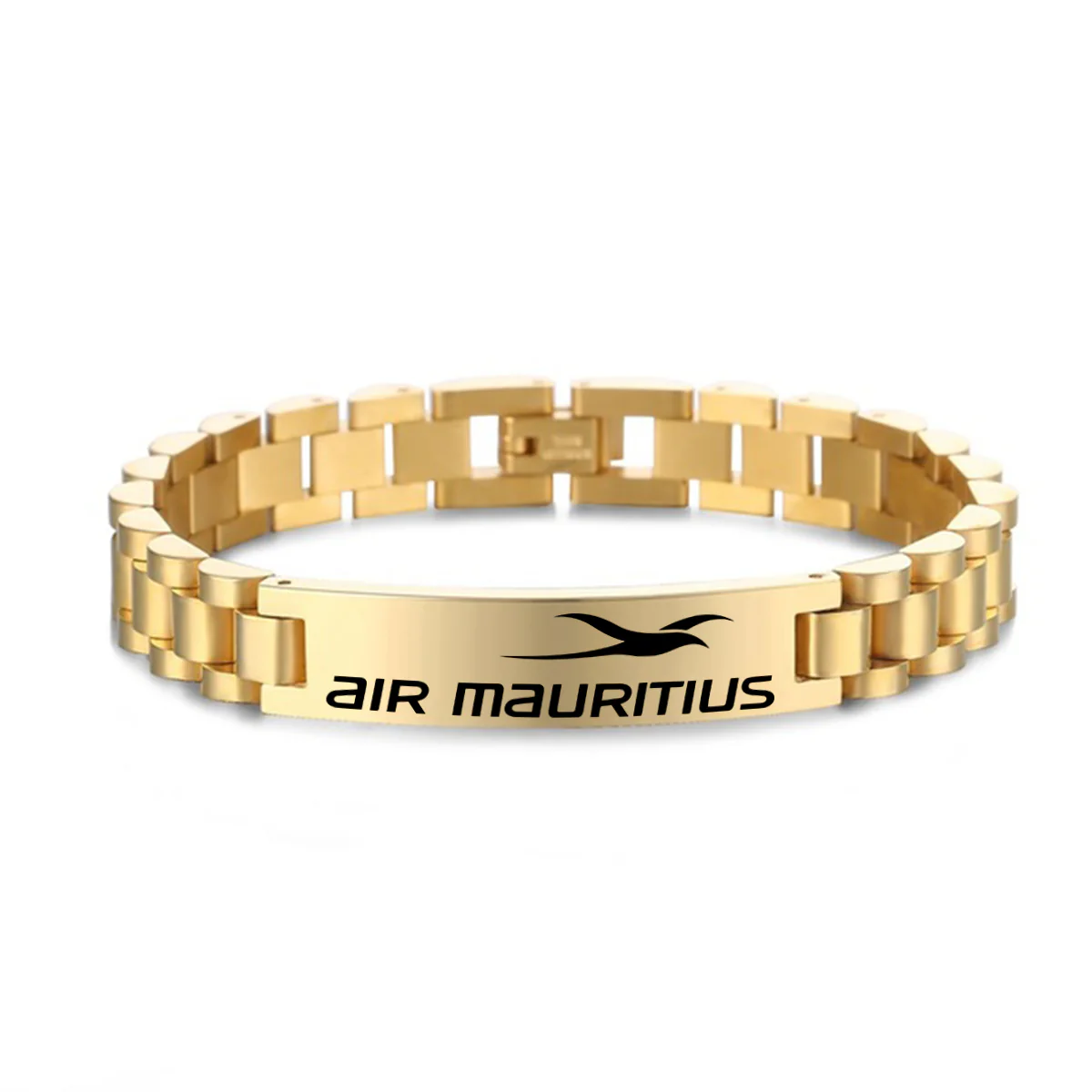 Air Mauritius Airlines Designed Stainless Steel Chain Bracelets - Image 4
