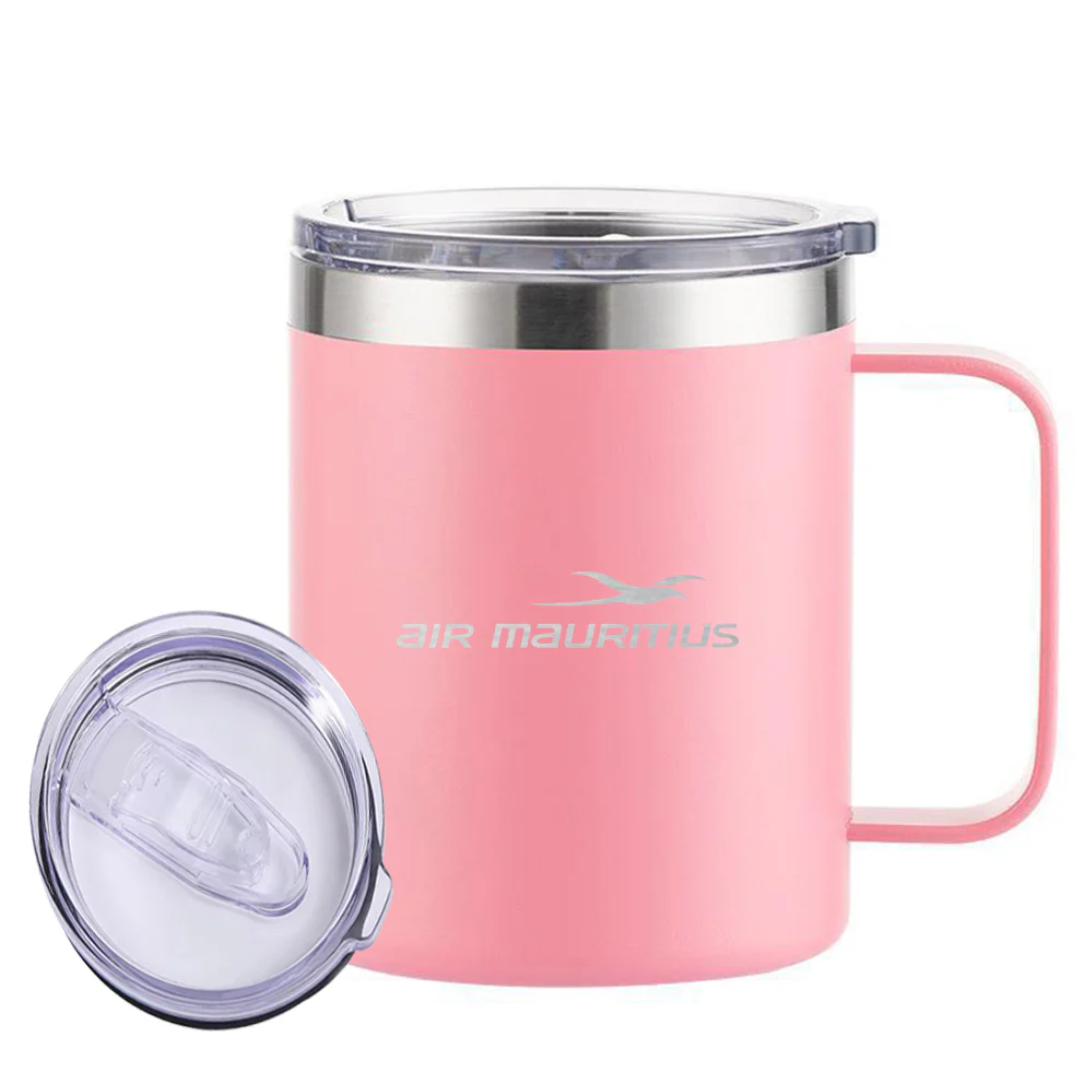 Air Mauritius Airlines Designed Stainless Steel Laser Engraved Mugs - Image 12