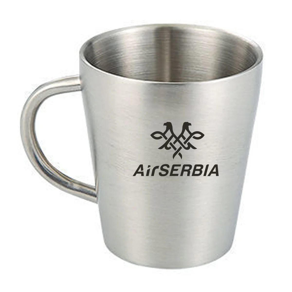Air Serbia Airlines Designed Stainless Steel Coffee Mugs - Image 6