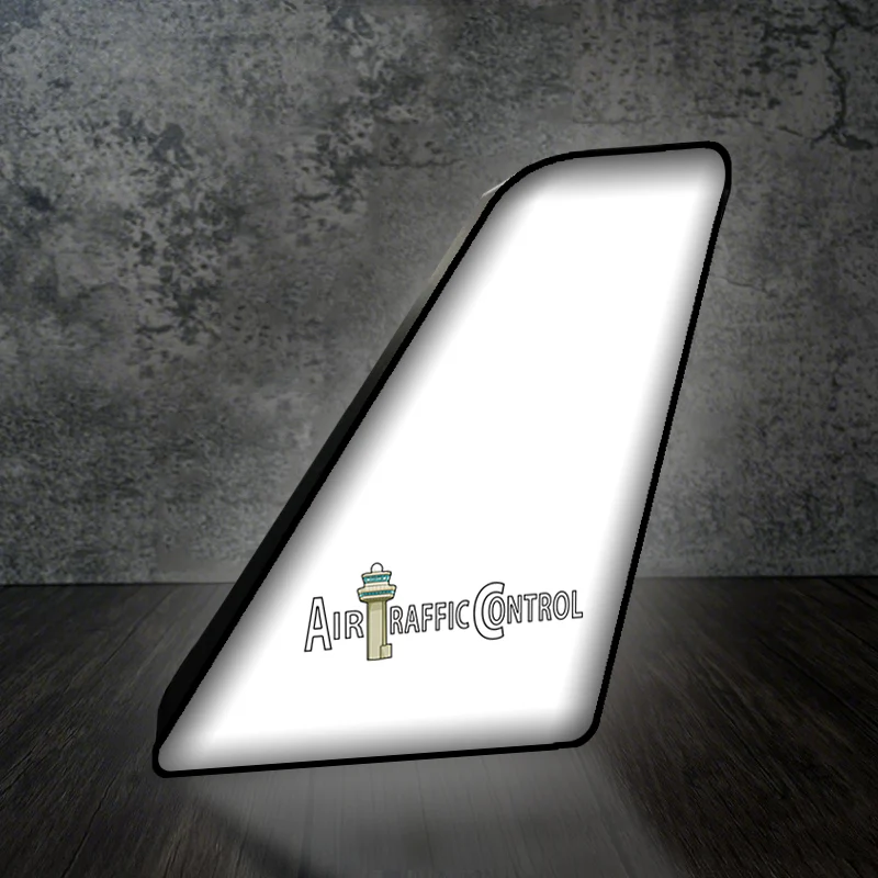 Air Traffic Control Designed Led Aircraft Tail & 3D Lamp - Image 2