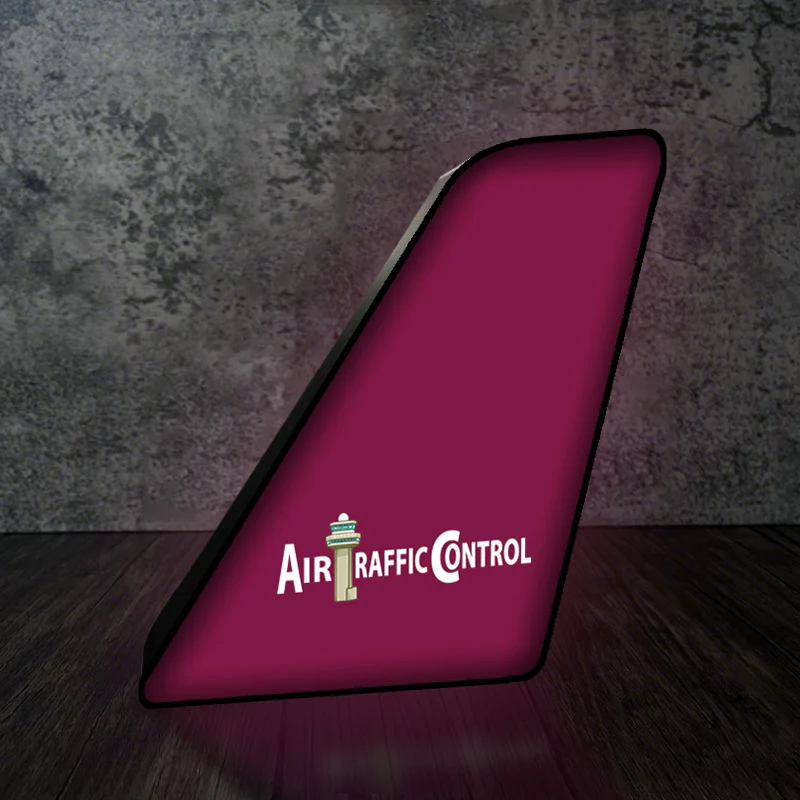 Air Traffic Control Designed Led Aircraft Tail & 3D Lamp - Image 9