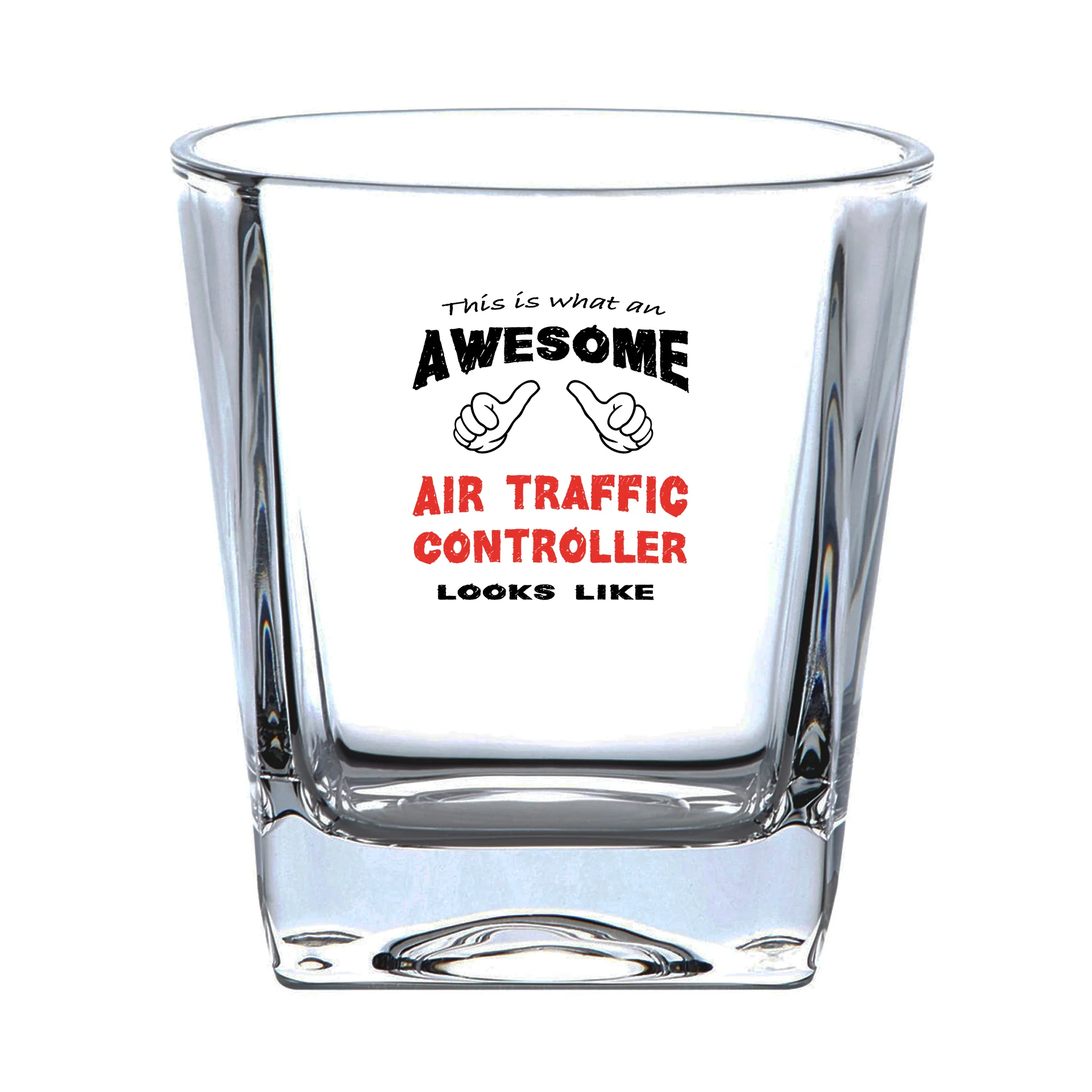Air Traffic Controller Designed Whiskey Glass - Image 2