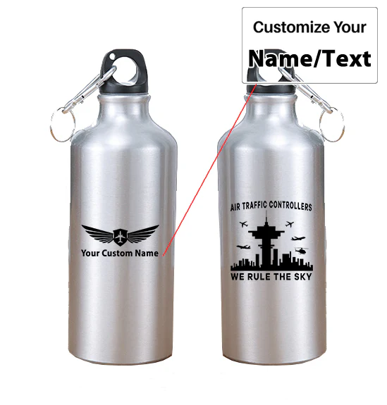 Air Traffic Controllers - We Rule The Sky Designed Thermoses