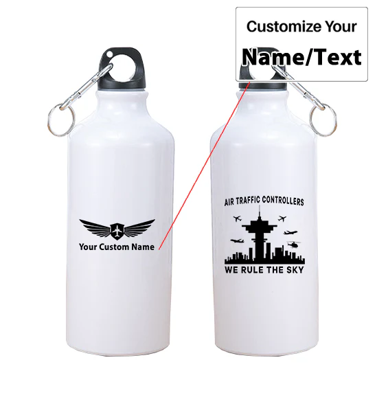 Air Traffic Controllers - We Rule The Sky Designed Thermoses - Image 3