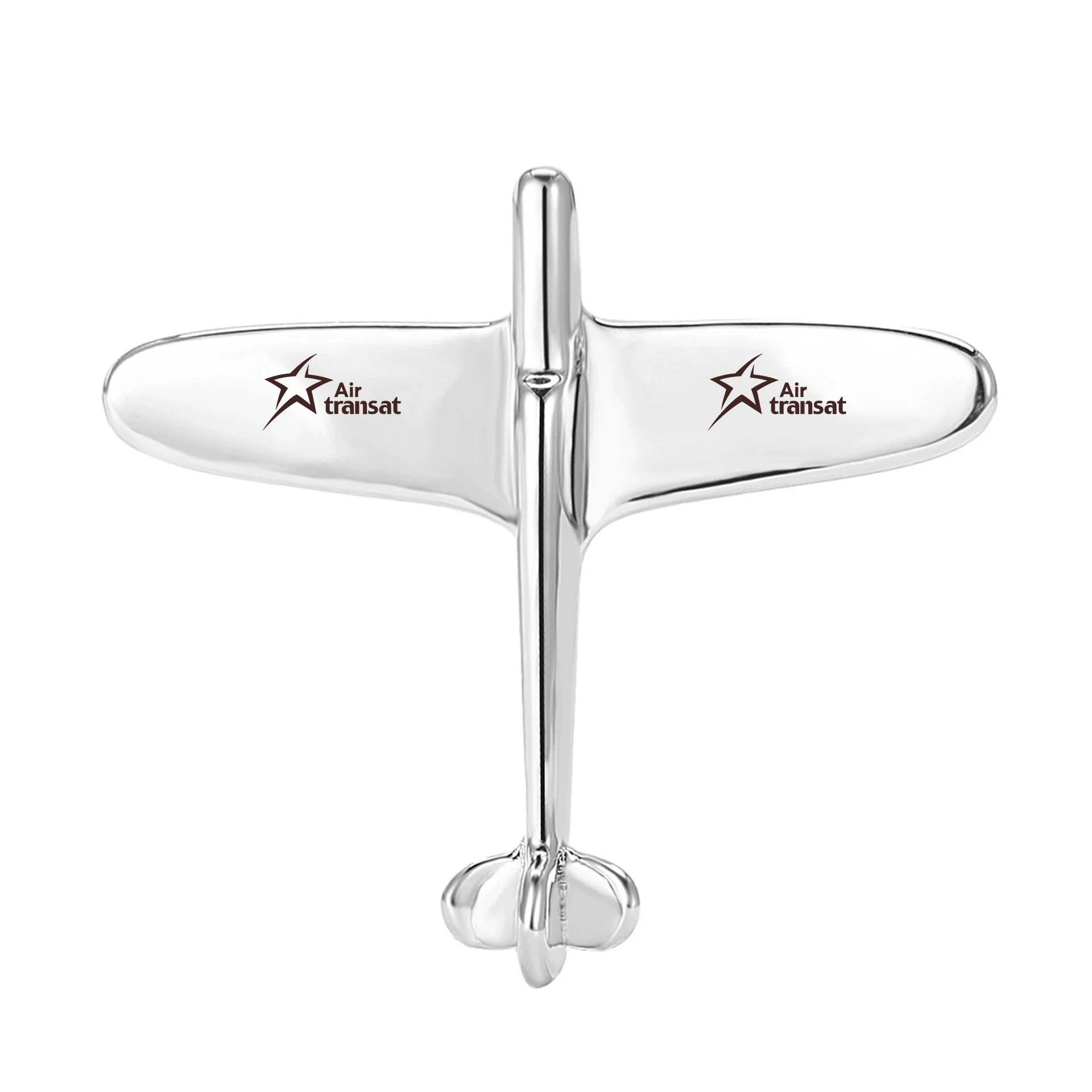 Air Transat Airlines Designed Airplane Shape Brooches - Image 3