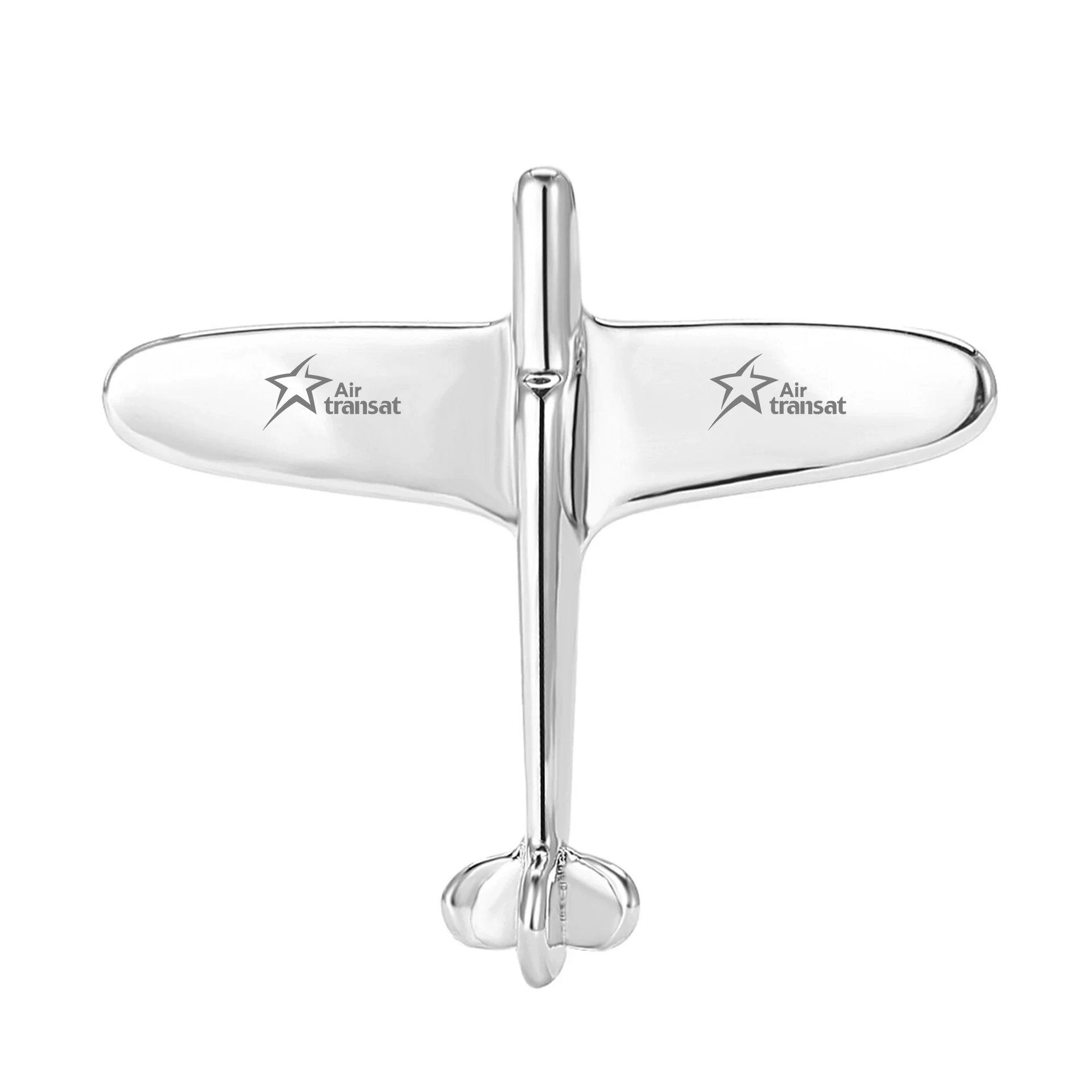 Air Transat Airlines Designed Airplane Shape Brooches - Image 4