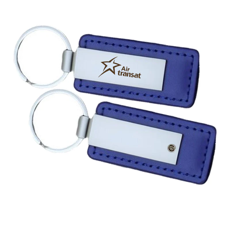 Air Transat Airlines Faux Leather Key Chains - Image 22