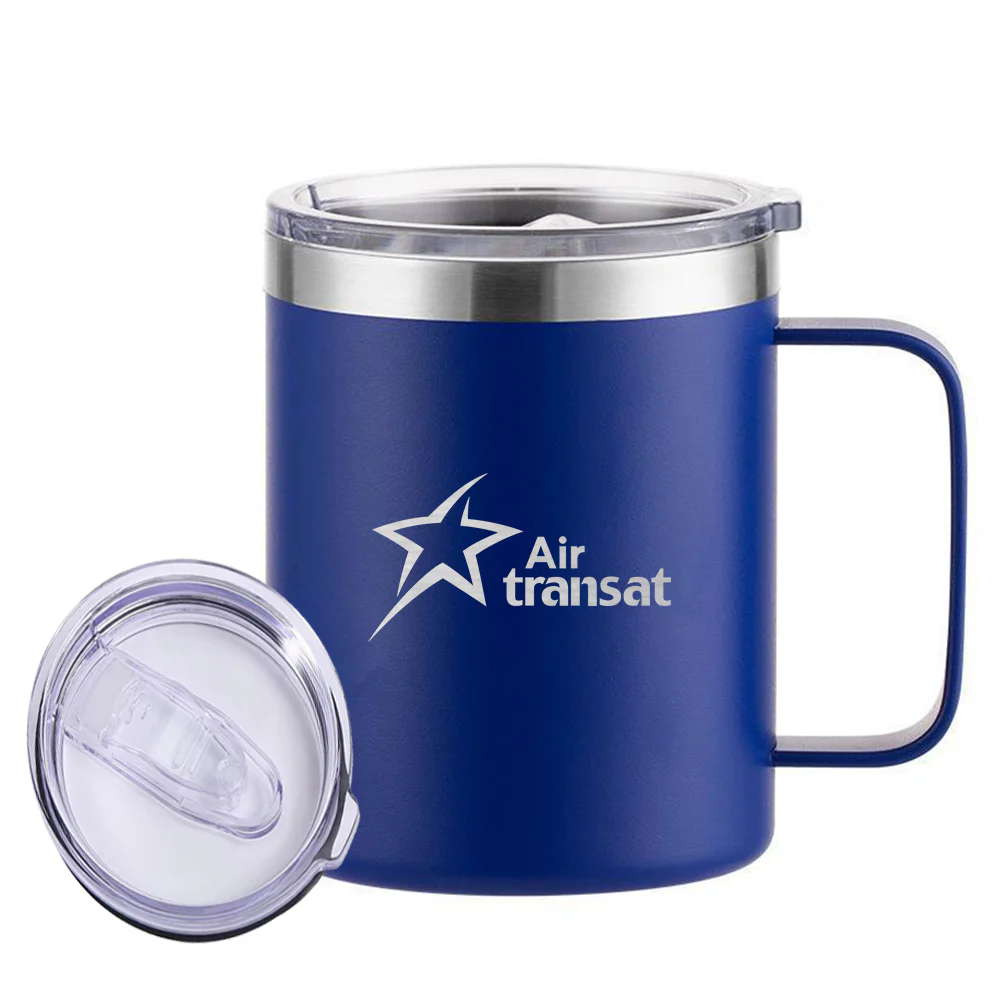 Air Transat Airlines Designed Stainless Steel Laser Engraved Mugs - Image 6
