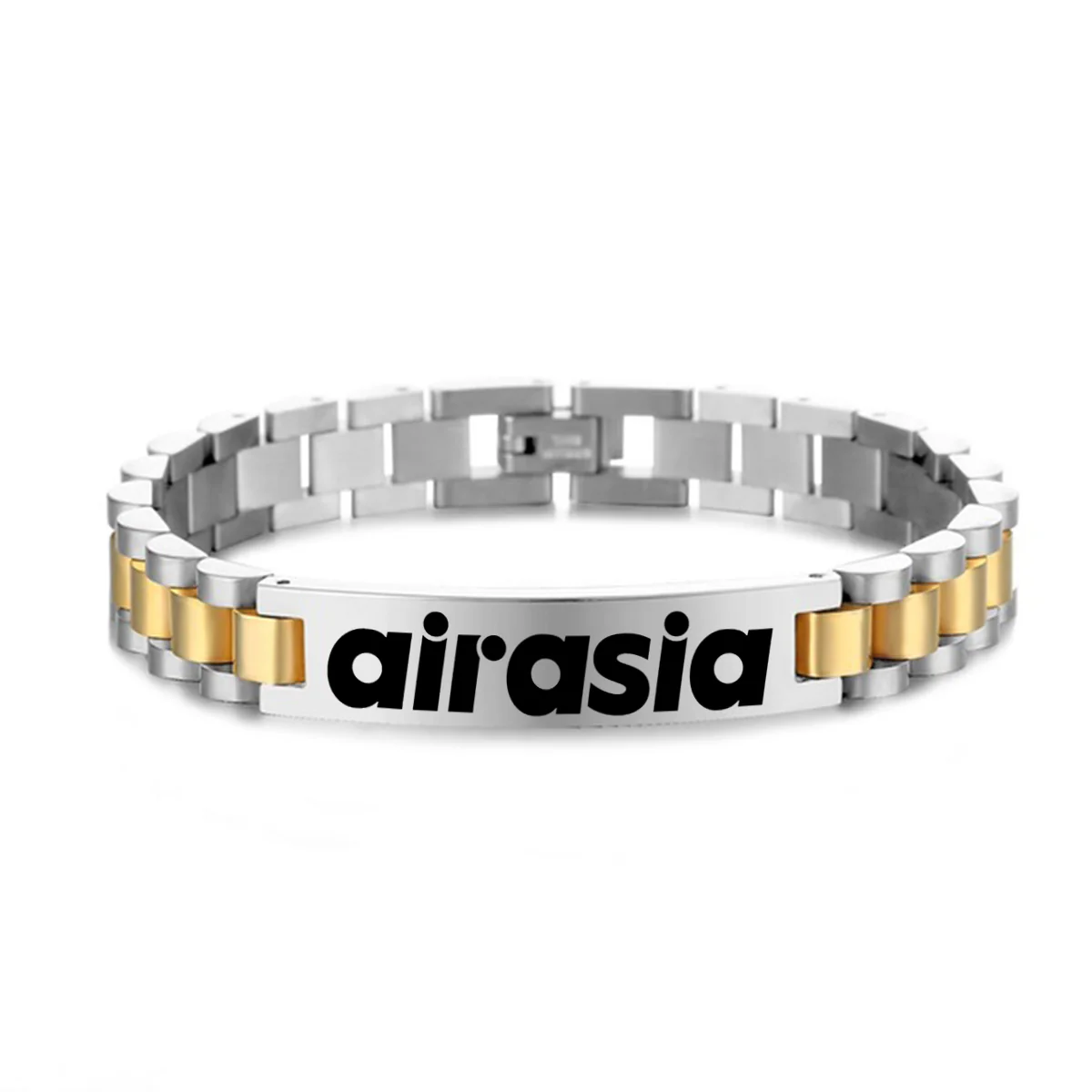 AirAsia Designed Stainless Steel Chain Bracelets - Image 3
