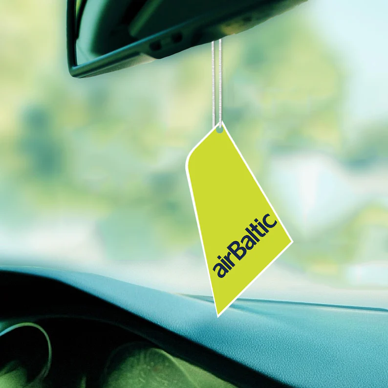 Airbaltic Airlines Designed Car Air Fresheners