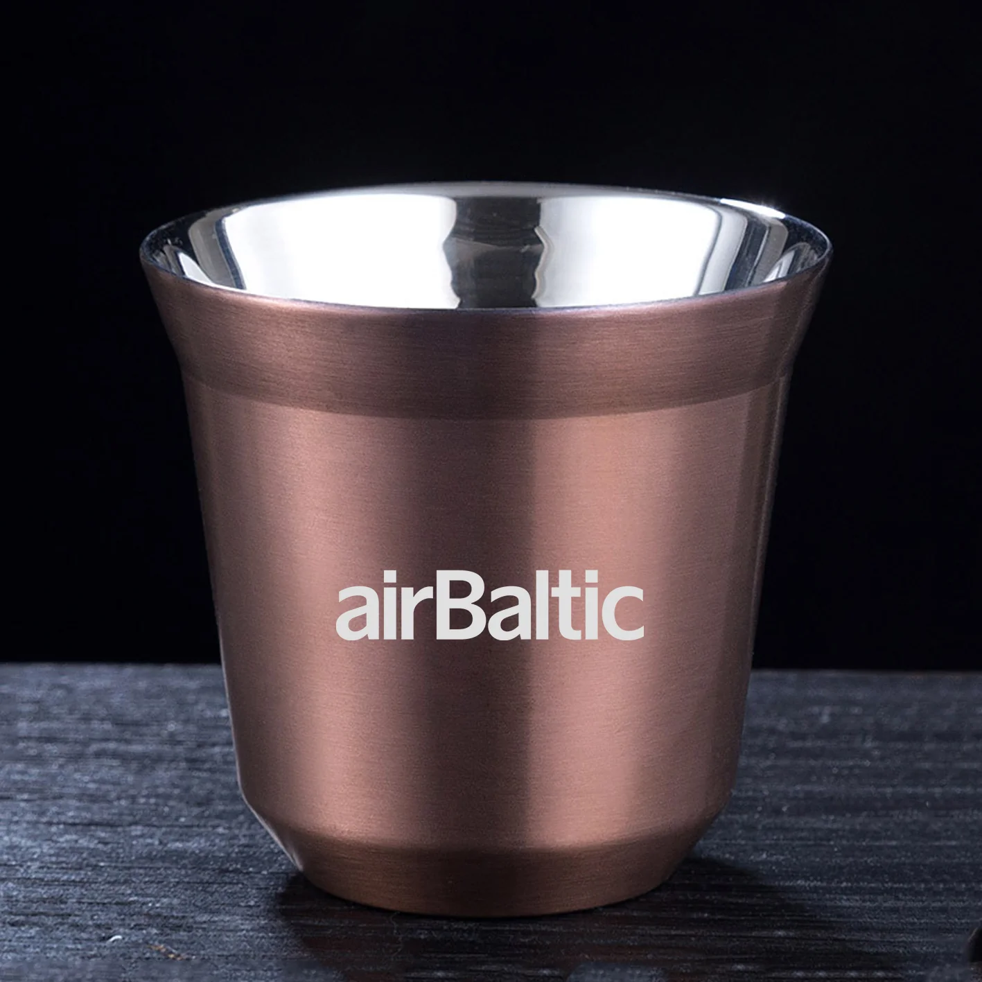 Airbaltic Airlines Designed Double Wall Stainless Steel Coffee Mugs - Image 8