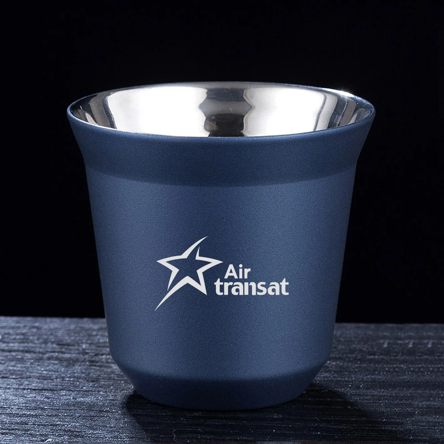 Air Transat Airlines Designed Double Wall Stainless Steel Coffee Mugs - Image 4