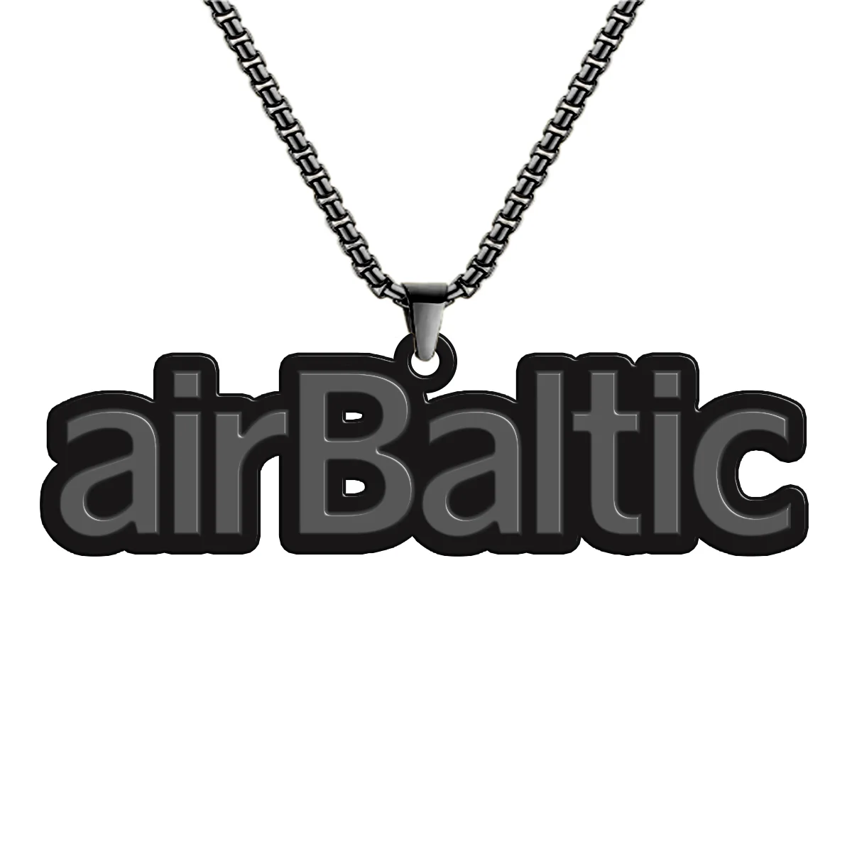 Airbaltic Airlines Designed Hollow Necklace - Image 4