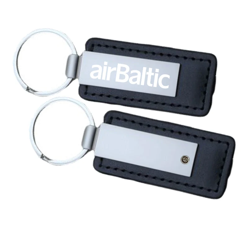 Airbaltic Airlines Faux Leather Key Chains - Image 4