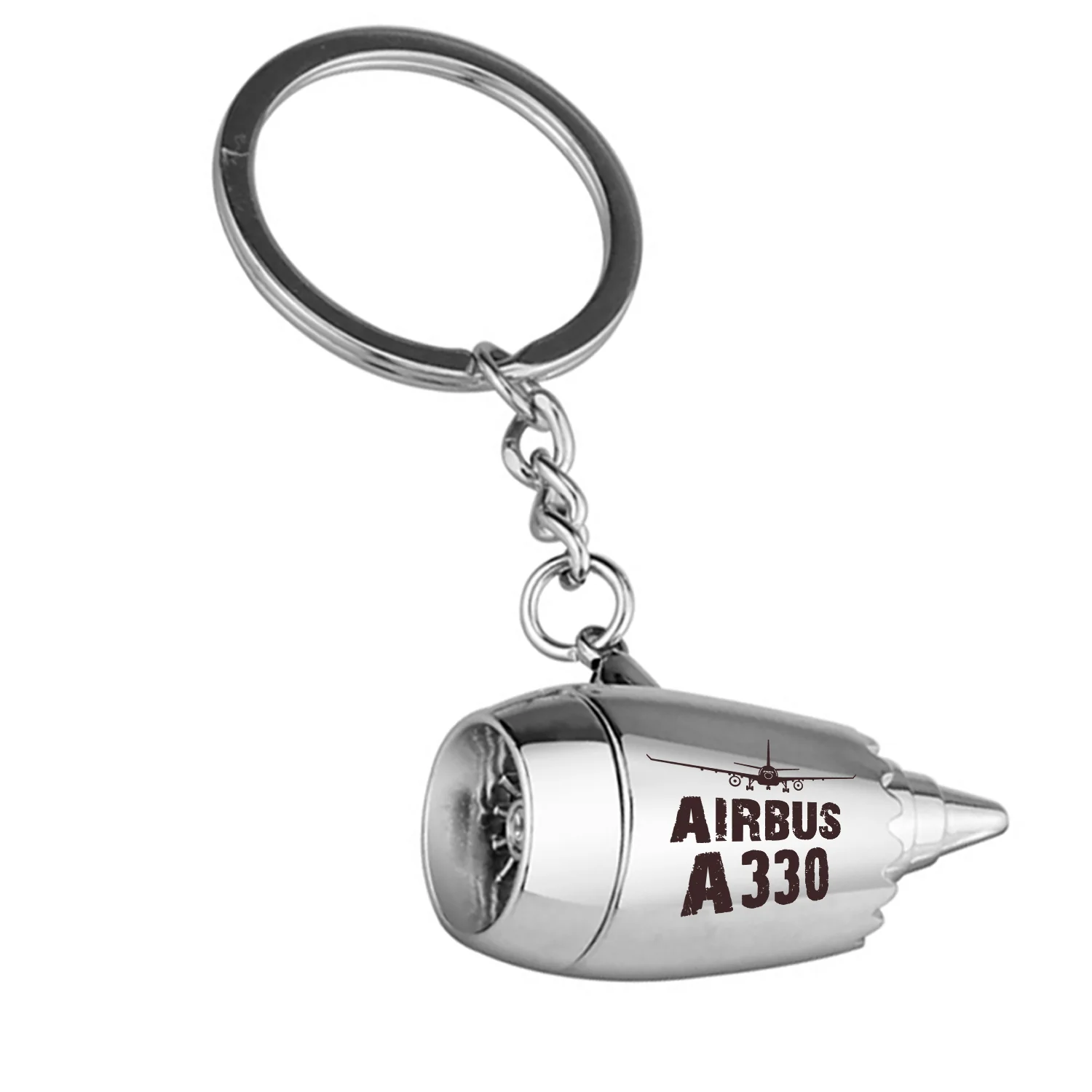 Airbus A330 & Plane Jet Engine Turbine Key Chains - Image 2