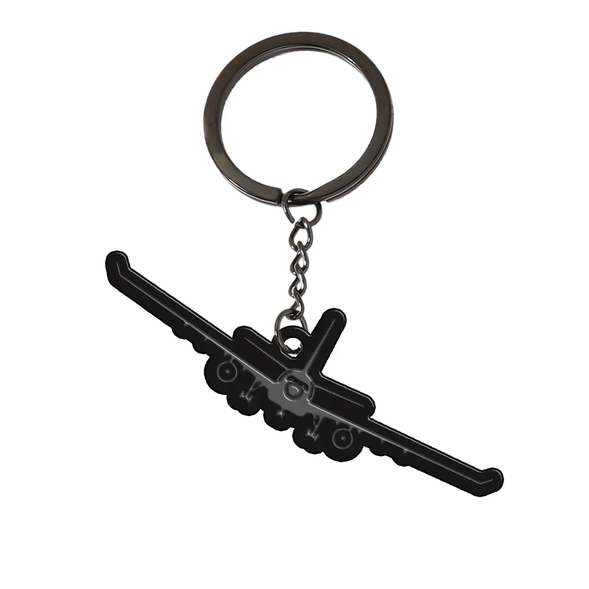 Airbus A330 Silhouette Designed Hollow Key Chains - Image 4
