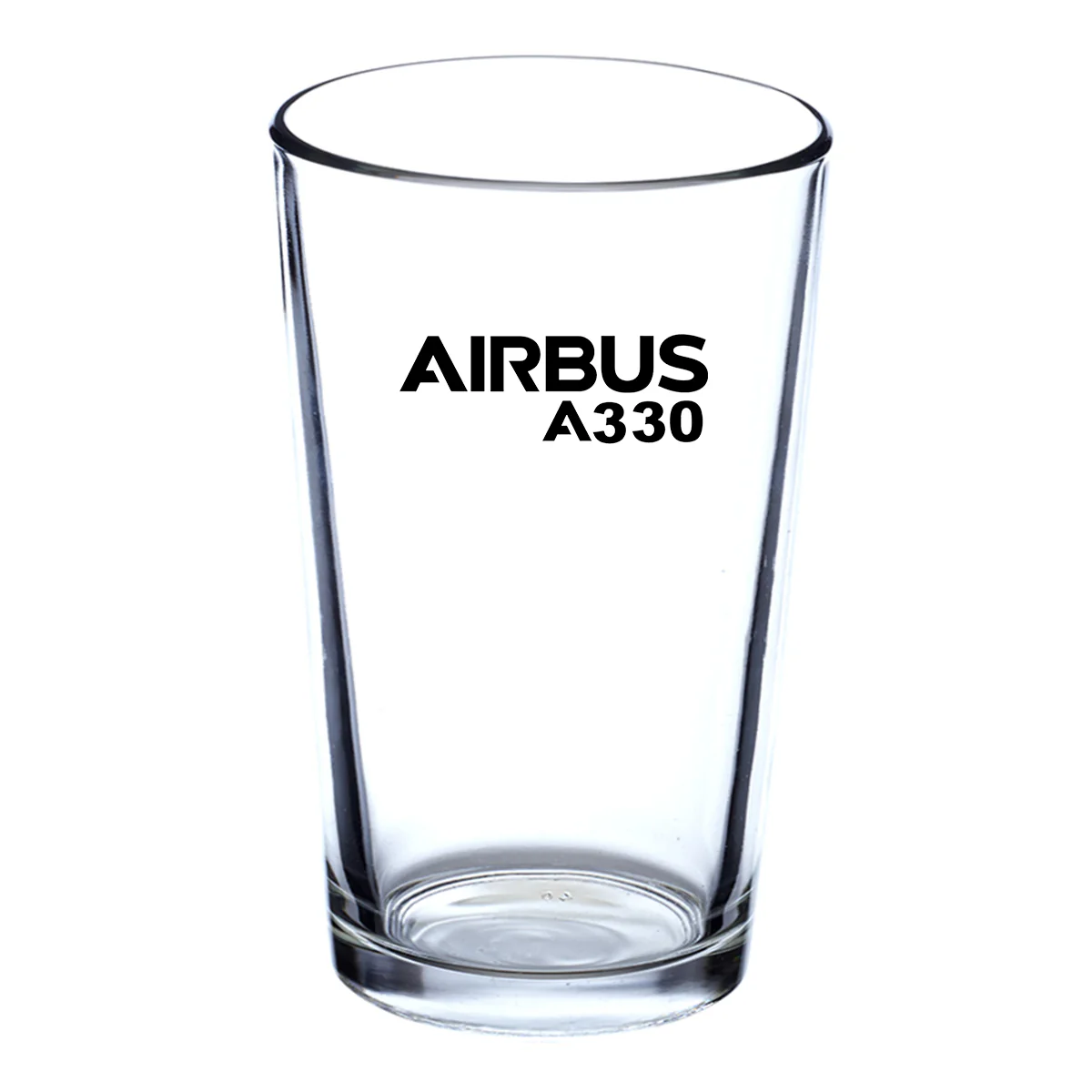 Airbus A330 & Text Designed Beer & Water Glasses - Image 2