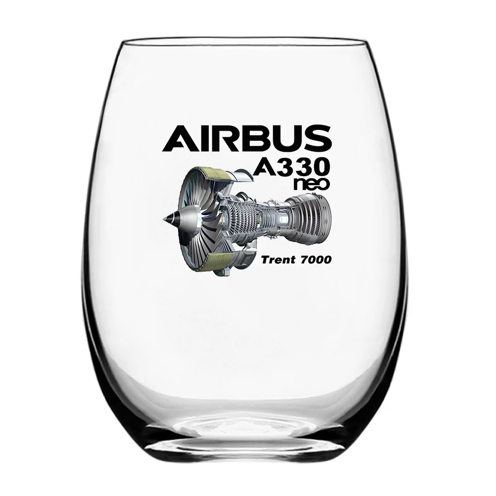 Airbus A330neo & Trent 7000 Designed Water & Drink Glasses - Image 2