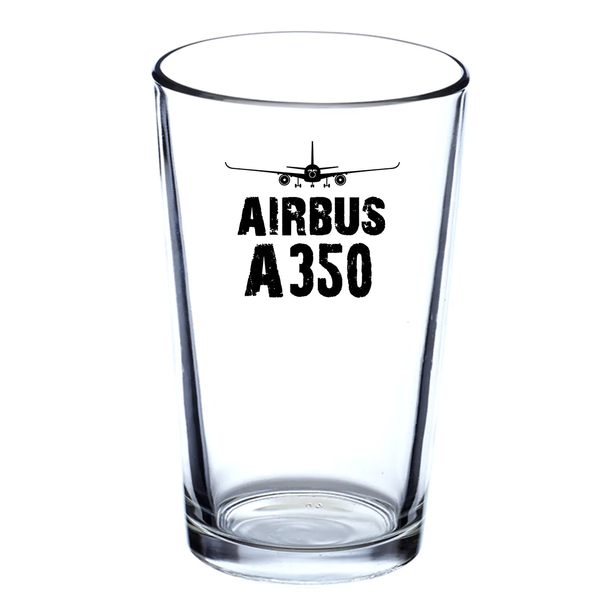 Airbus A350 & Plane Designed Beer & Water Glasses - Image 2