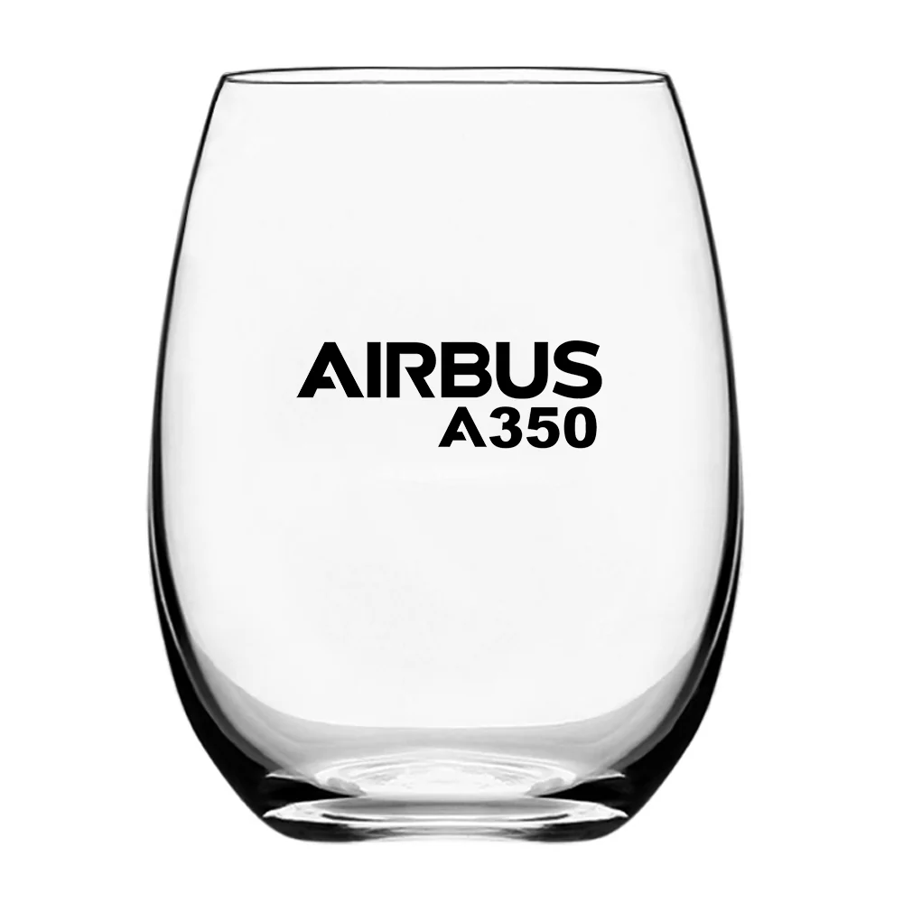 Airbus A350 & Text Designed Water & Drink Glasses - Image 2