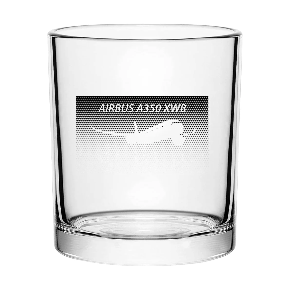 Airbus A350XWB & Dots Designed Special Whiskey Glasses - Image 2