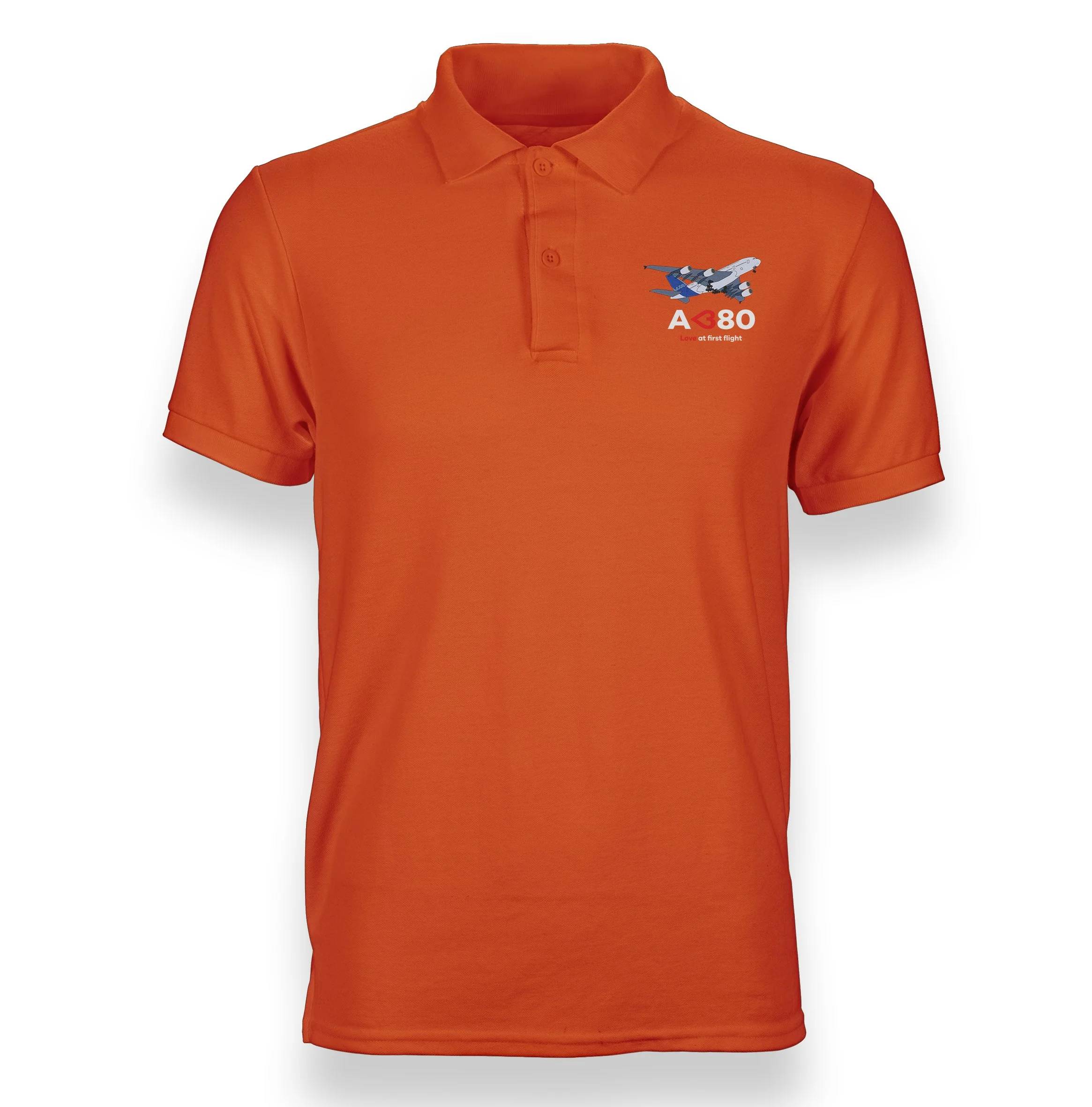 Airbus A380 Love at first flight Designed "WOMEN" Polo T-Shirts - Image 10